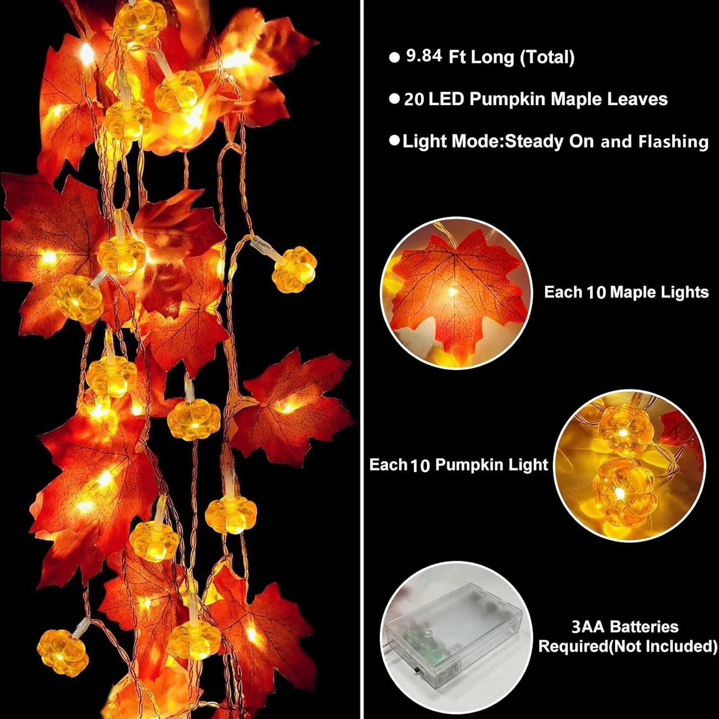 Autumn Glow String Lights