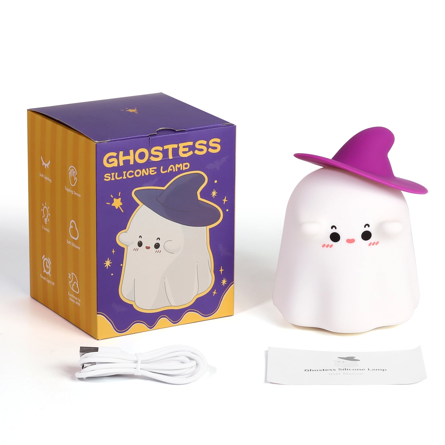 Charming Glow Pumpkin/Mushroom/Ghost Nightlights