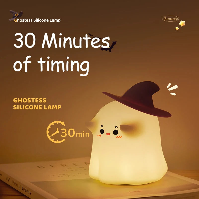 Charming Glow Pumpkin/Mushroom/Ghost Nightlights